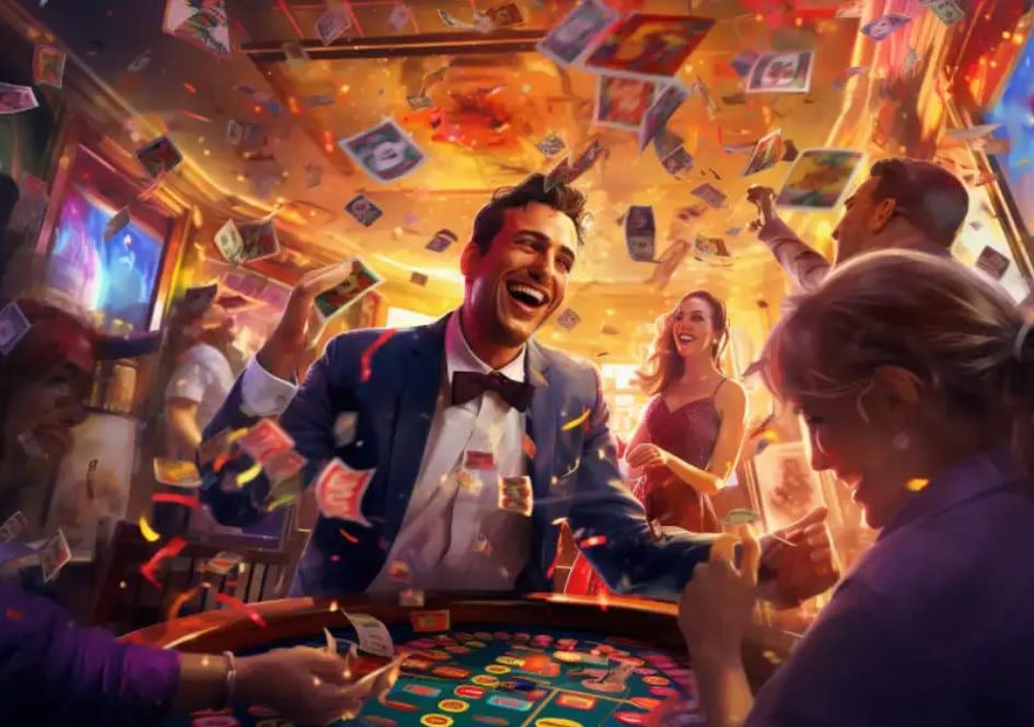 Tangkapan layar aplikasi slot161 menampilkan meja kasino langsung dan permainan slot games pada perangkat Android
